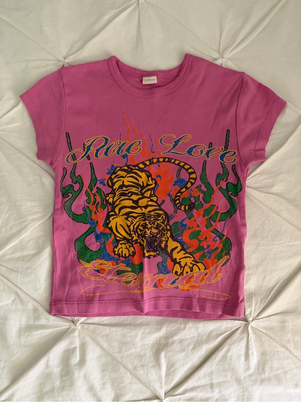Graphic Baby Tee - "Pure Love"